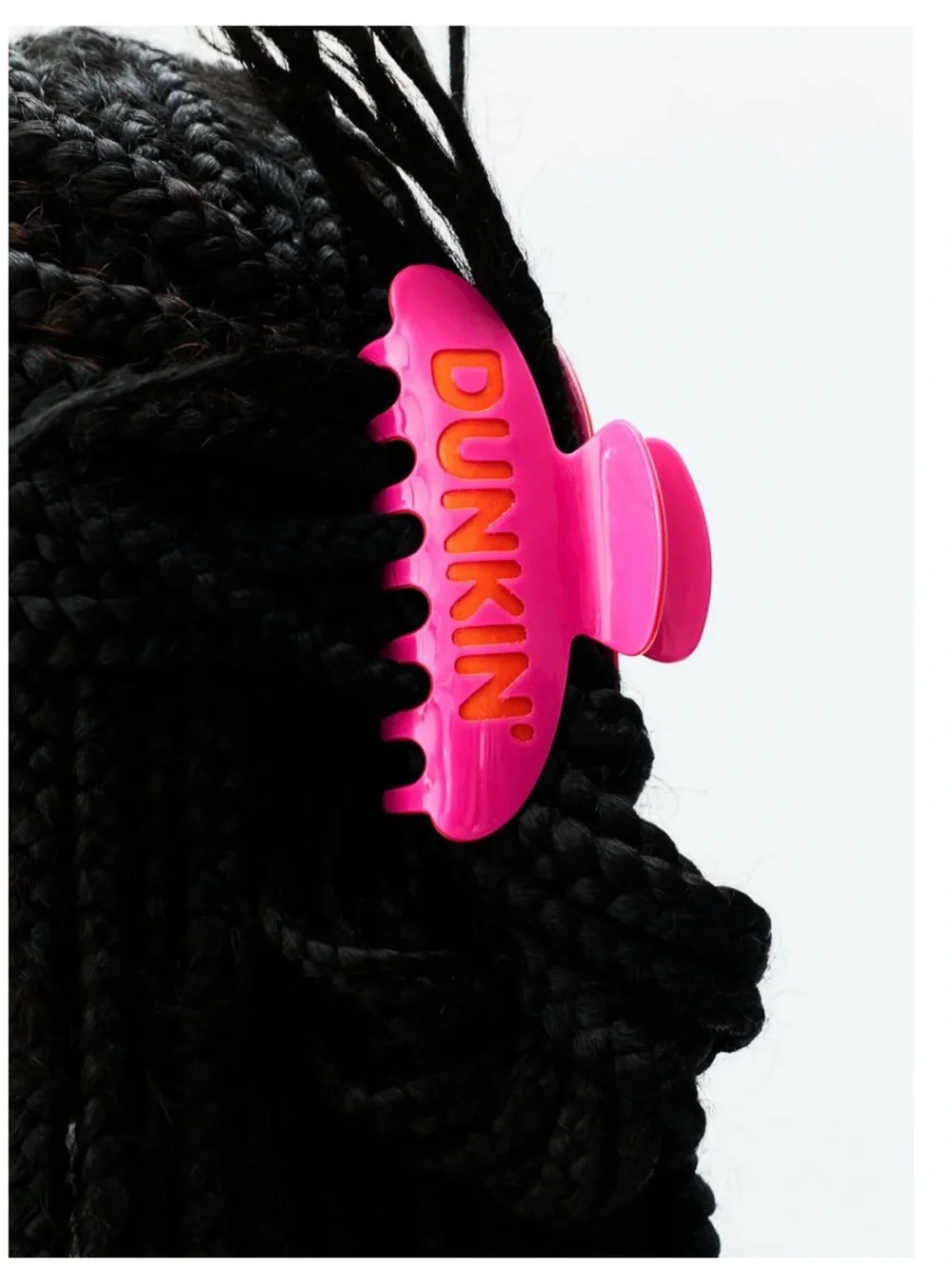 PARKE x Dunkin Claw Clip *Dunkin Pink*